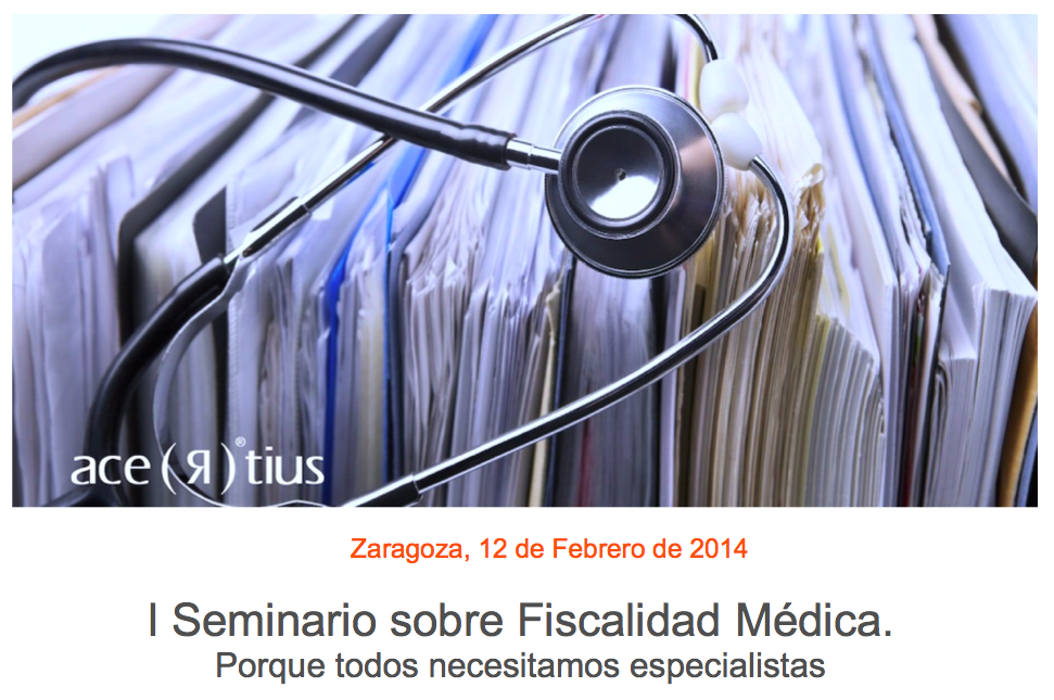 I Seminario sobre Fiscalidad médica